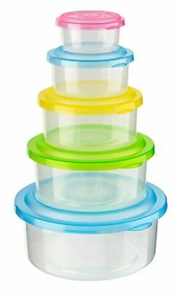 Picture of 5 ROUND CONTAINERS